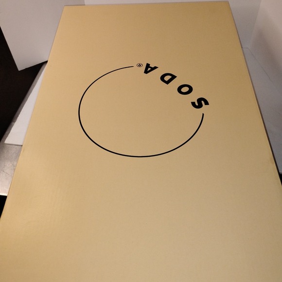 Soda Zahara Boots Tan Western Size 9 Cowgirl Rodeo Tall Knee High - Picture 4 of 16